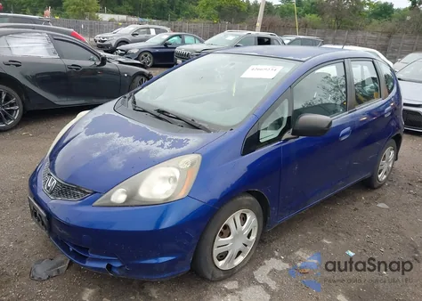 2009 Honda Fit from USA, damaged, VIN JHMGE88229S072855